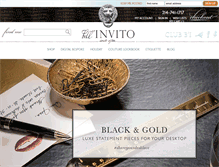 Tablet Screenshot of bellinvito.com